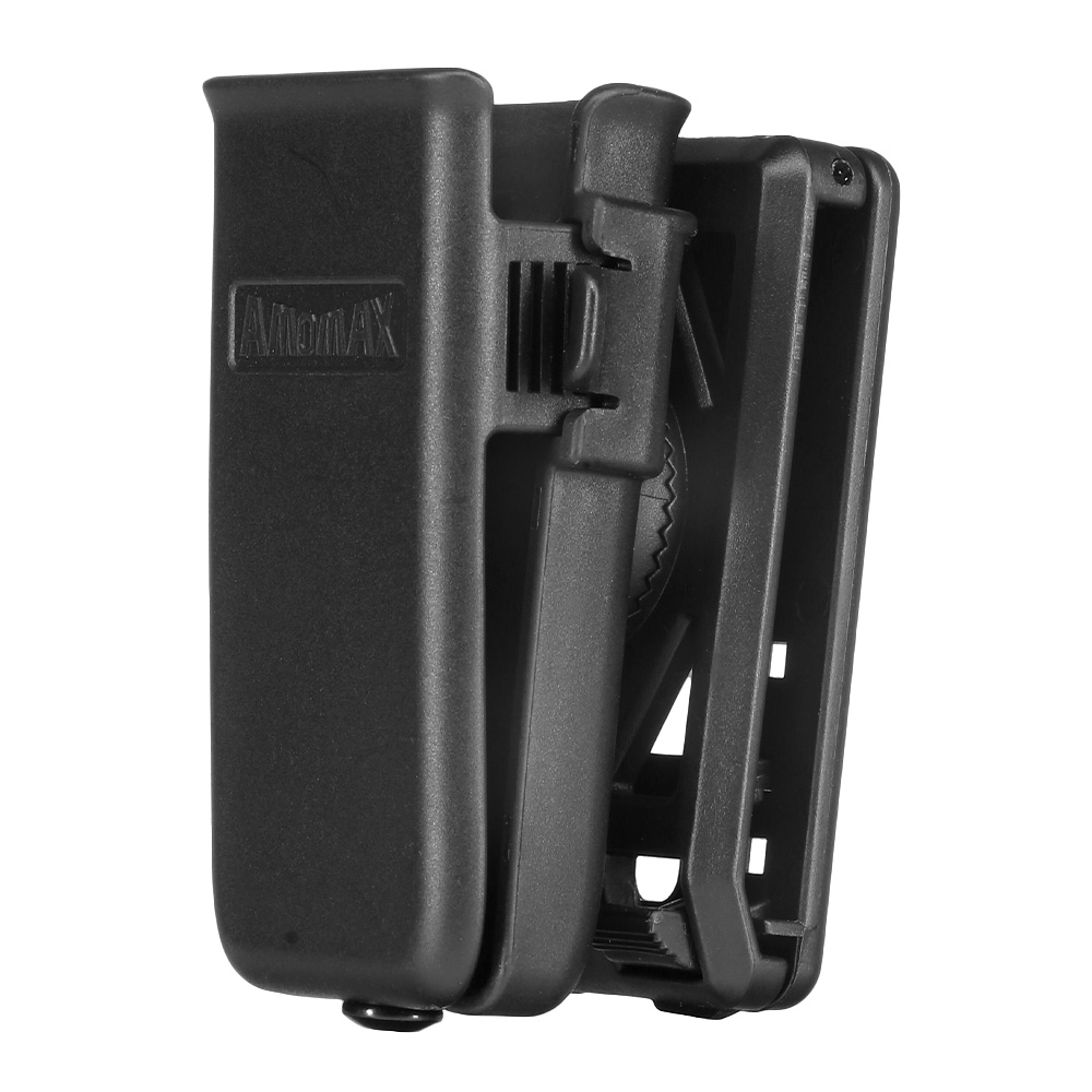 Amomax Tactical Single-Magazinholster Polymer Paddle f. Single- / Double-Stack Magazine schwarz Bild 1