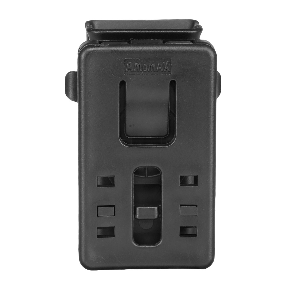 Amomax Tactical Single-Magazinholster Polymer Paddle f. Single- / Double-Stack Magazine schwarz Bild 1