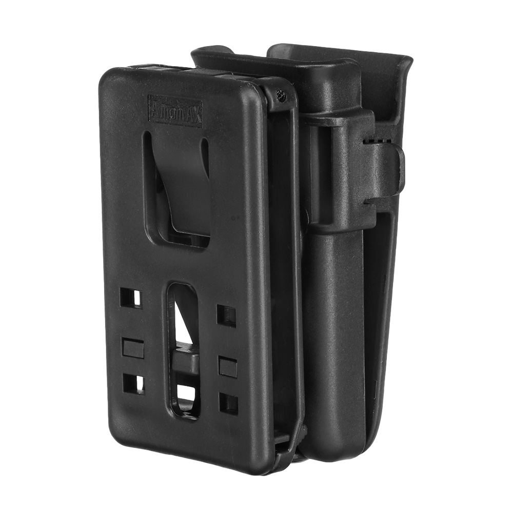 Amomax Tactical Single-Magazinholster Polymer Paddle f. Single- / Double-Stack Magazine schwarz Bild 1