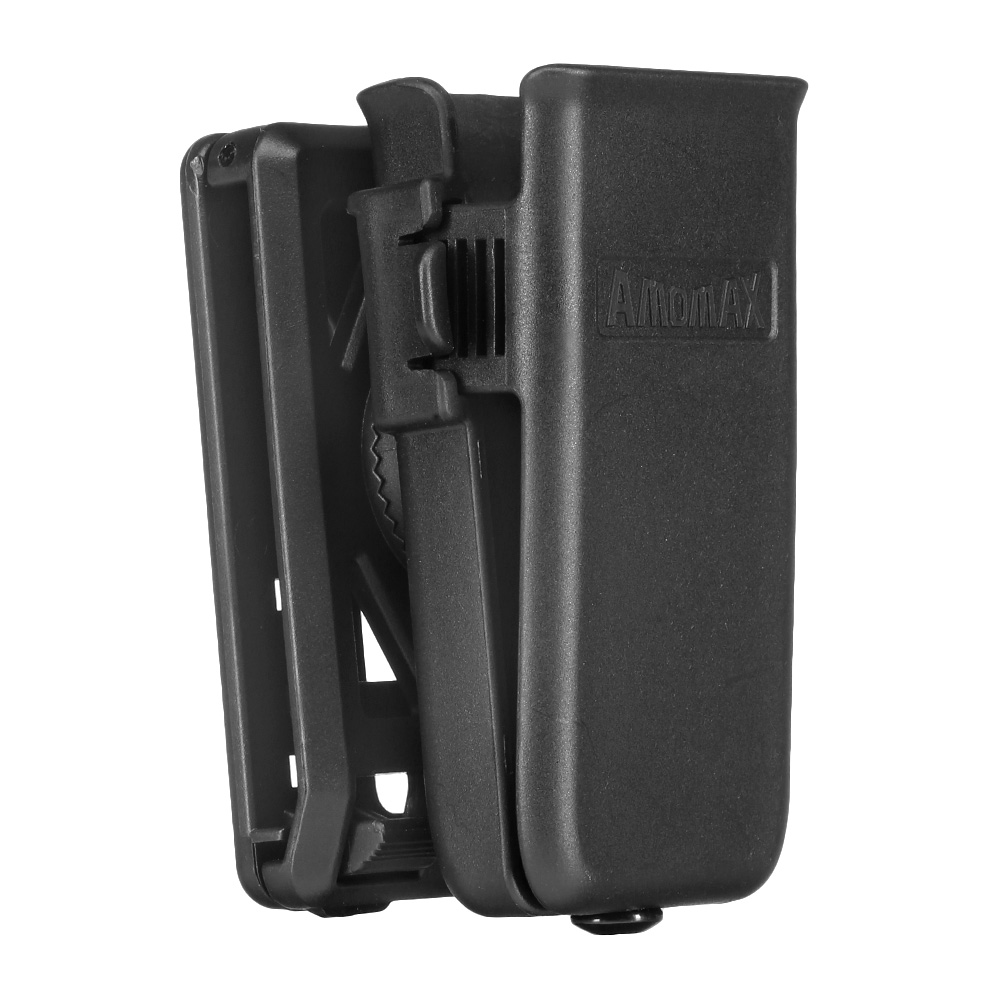 Amomax Tactical Single-Magazinholster Polymer Paddle f. Single- / Double-Stack Magazine schwarz Bild 1