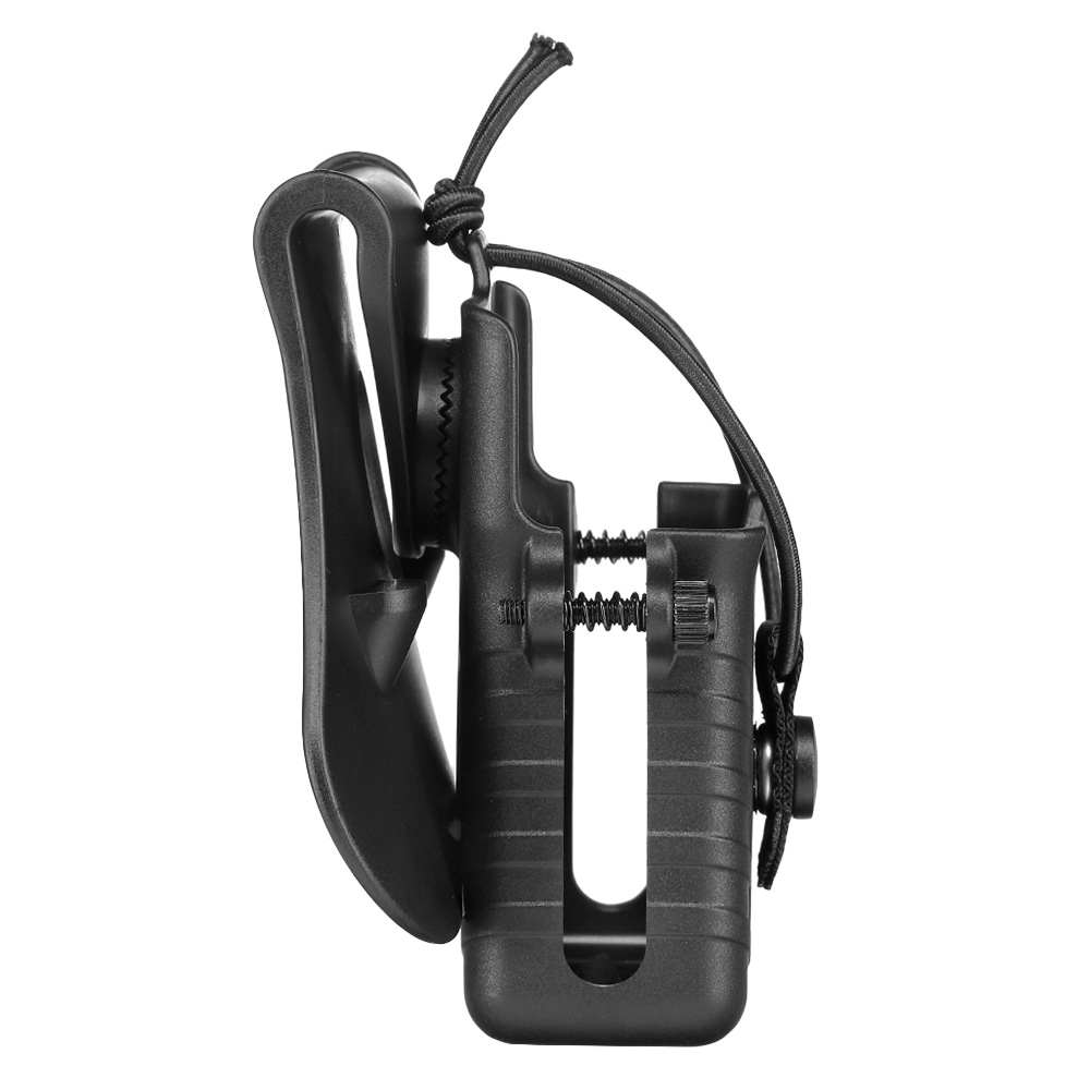 Amomax Tactical Holster Polymer Paddle f. Funkgerte schwarz Bild 1