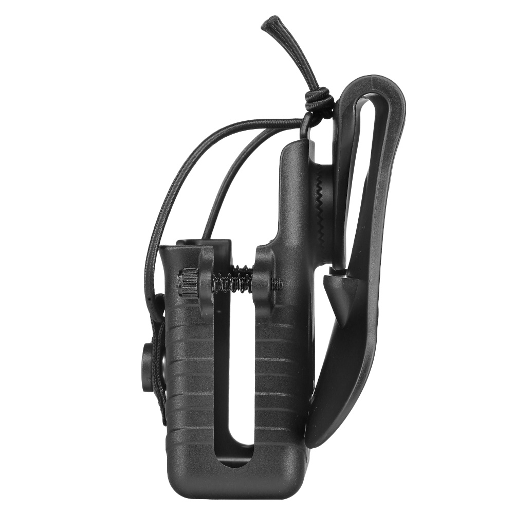 Amomax Tactical Holster Polymer Paddle f. Funkgerte schwarz Bild 1