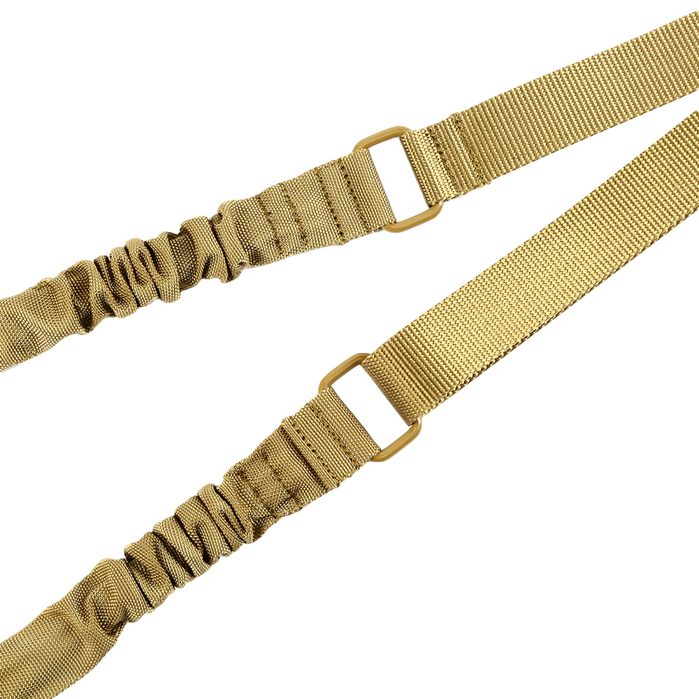 Amomax 2-Punkt Tragegurt Dual Bungee Universal Tactical Heavy Duty Version Coyote Brown Bild 3