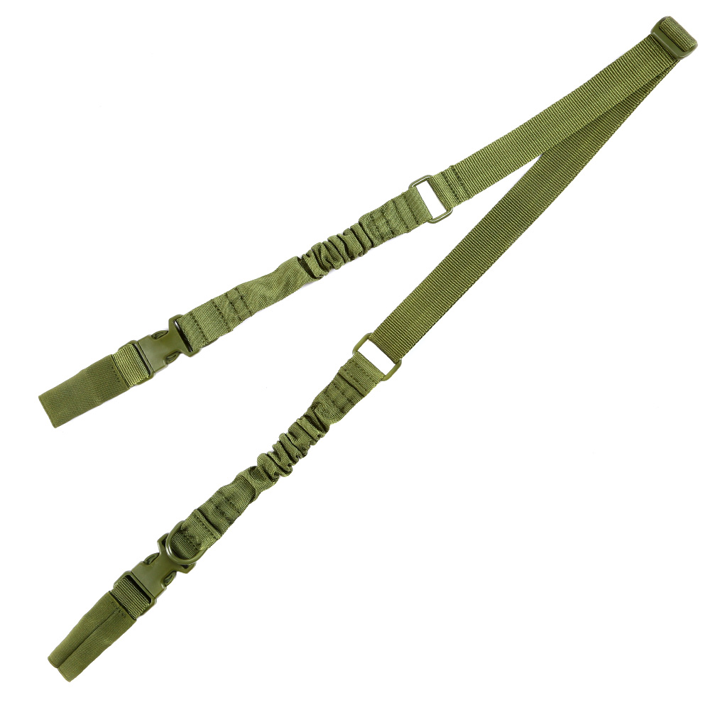 Amomax 2-Punkt Tragegurt Dual Bungee Universal Tactical Heavy Duty Version oliv Bild 1