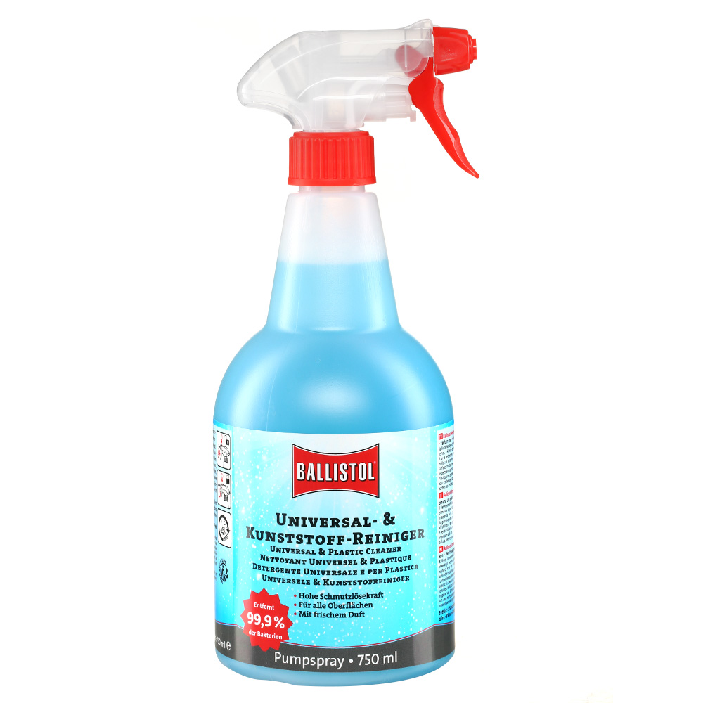 Ballistol Universal- und Kunststoffreiniger Pumpspray 750 ml