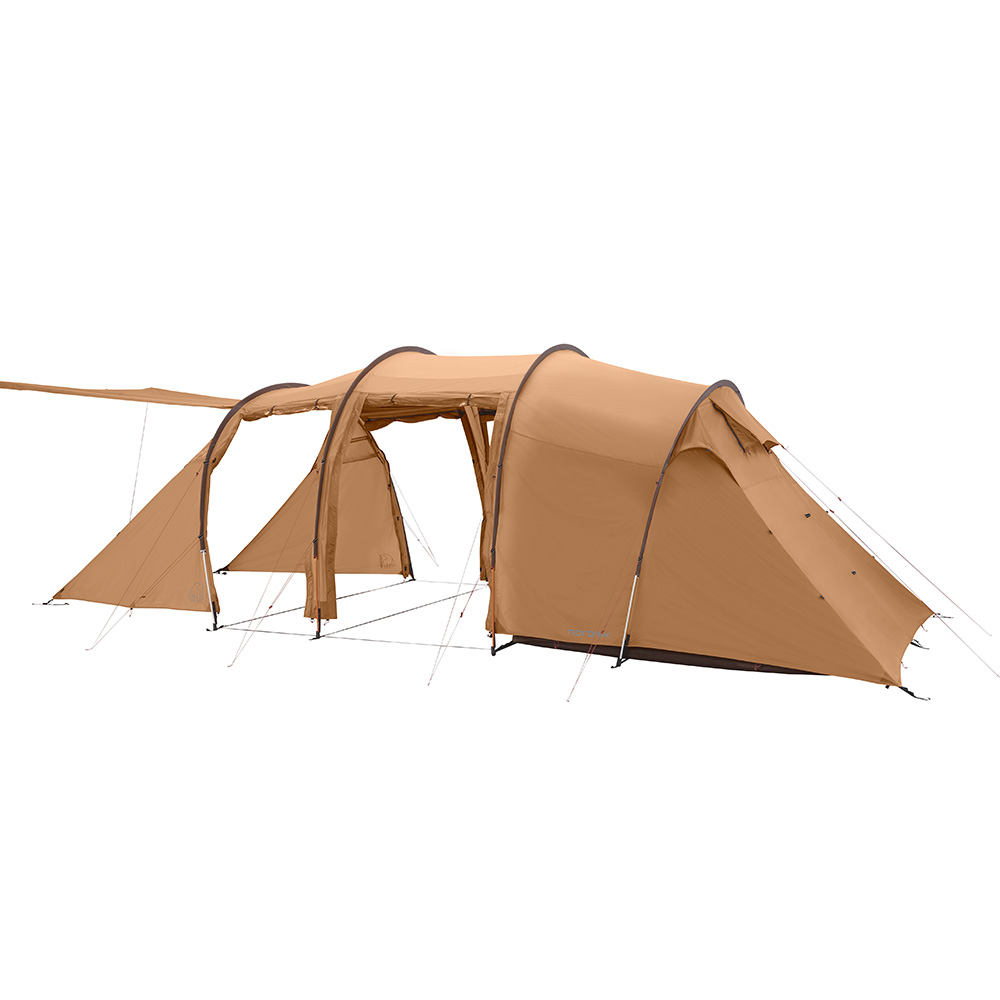 Nordisk Familienzelt Raisa 6 PU fr 6 Personen cashew/braun Bild 1
