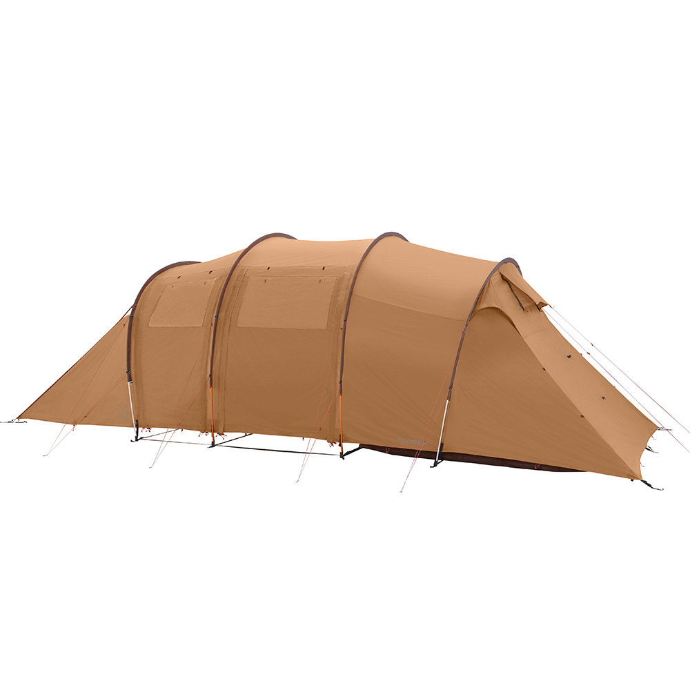 Nordisk Familienzelt Raisa 6 PU fr 6 Personen cashew/braun Bild 1