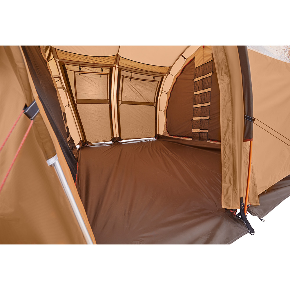 Nordisk Familienzelt Raisa 6 PU fr 6 Personen cashew/braun Bild 1