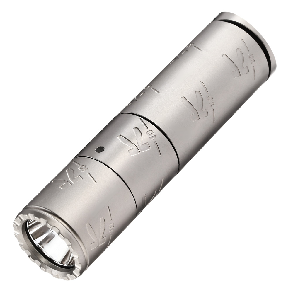 Klarus LED Taschenlampe K10 Titan 1200 ANSI Lumen Jubiläumslampe inkl. Geschenkverpackung
