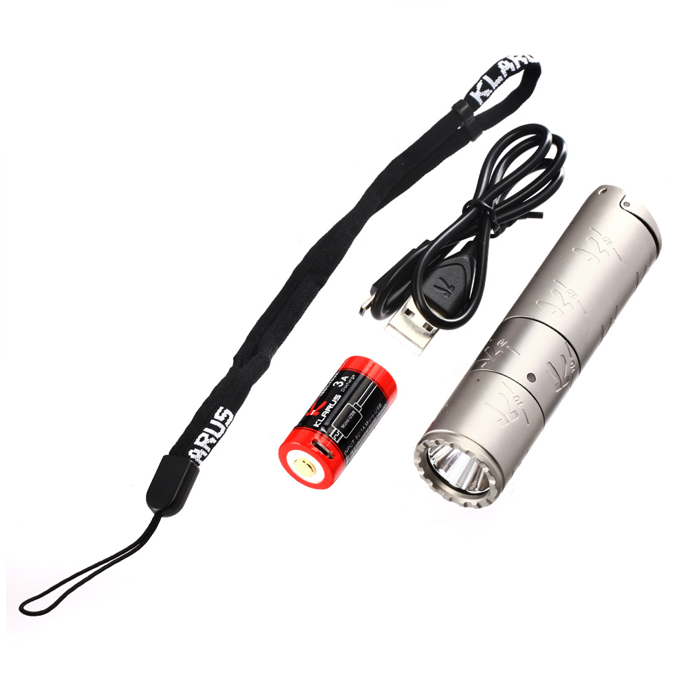 Klarus LED Taschenlampe K10 Titan 1200 ANSI Lumen Jubilumslampe inkl. Geschenkverpackung Bild 4