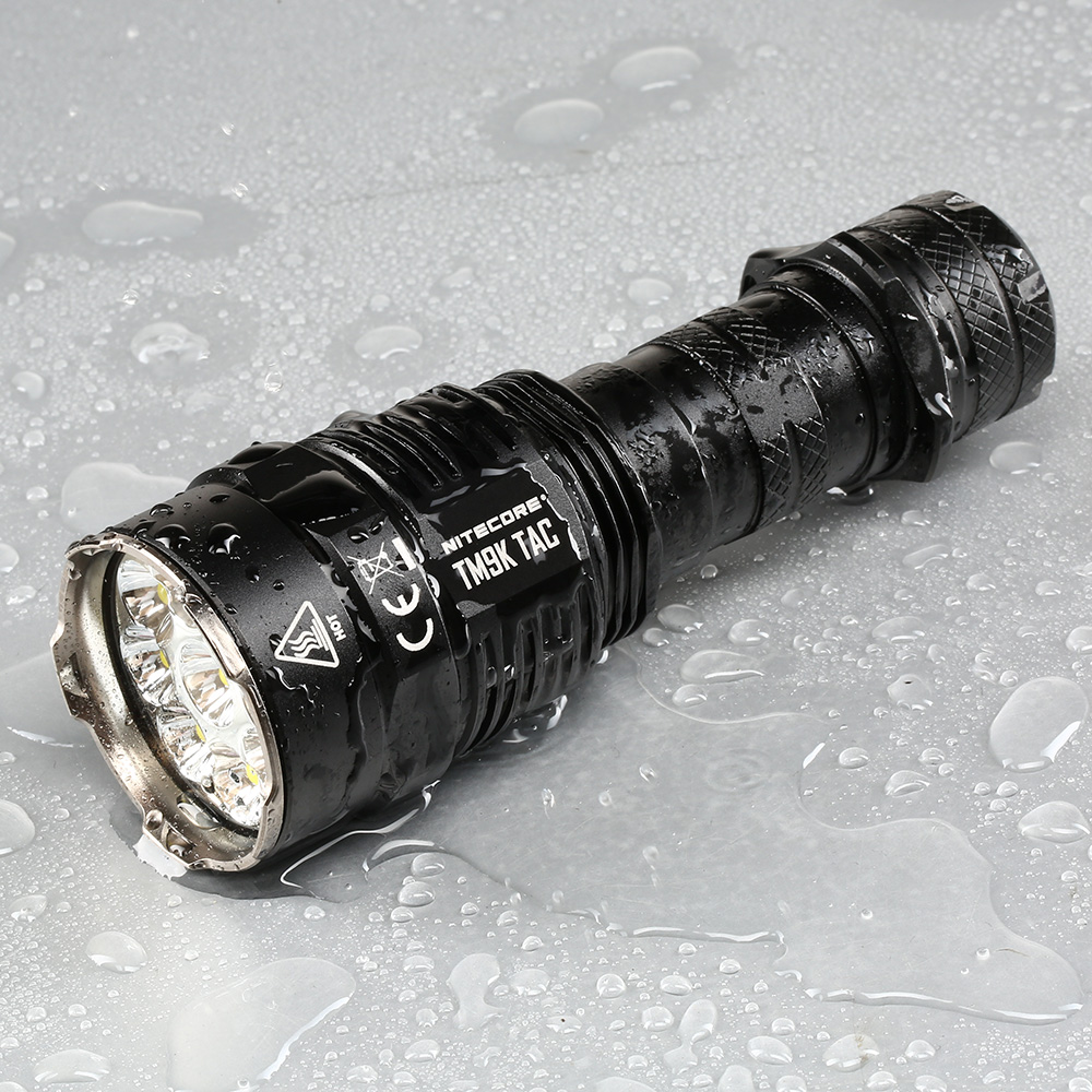 Nitecore LED-Taschenlampe TM9K TAC 9800 Lumen inkl. Akku schwarz Bild 2