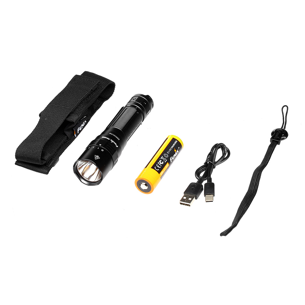 Fenix LED-Taschenlampe PD40R V2.0 3000 Lumen inkl. Akku mit gratis LED E01 V02 Bild 4