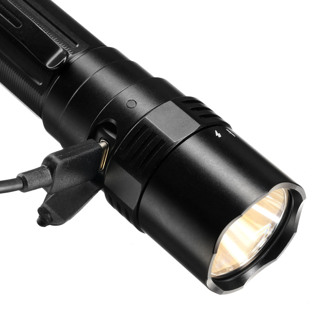 Fenix LED-Taschenlampe PD40R V2.0 3000 Lumen inkl. Akku schwarz Bild 7