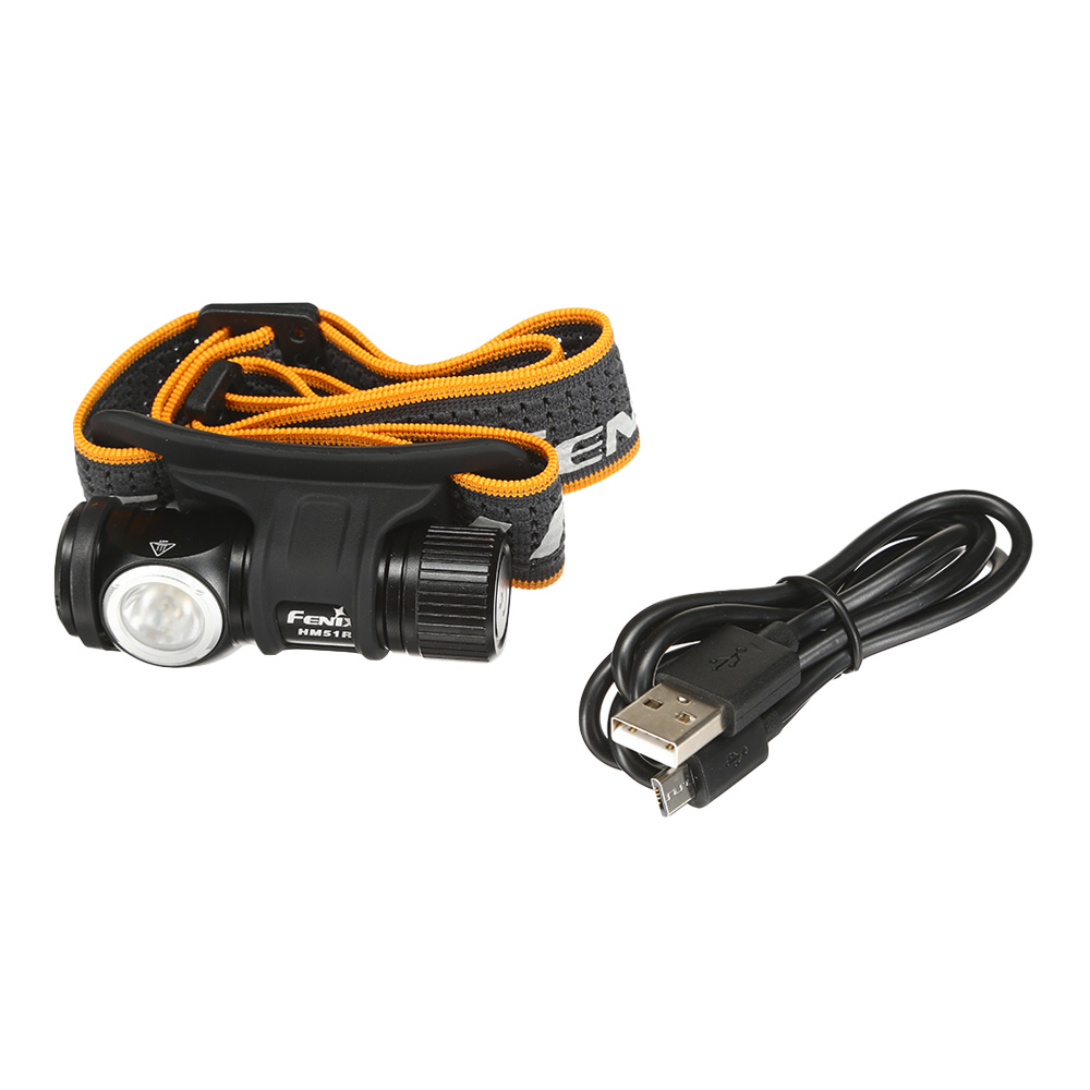 Fenix LED-Stirnlampe HM51R Ruby 500 Lumen Aluminium schwarz Bild 1