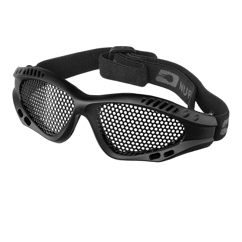 Nuprol Brille Shades Mesh Eye Protection Airsoft Gitterbrille schwarz