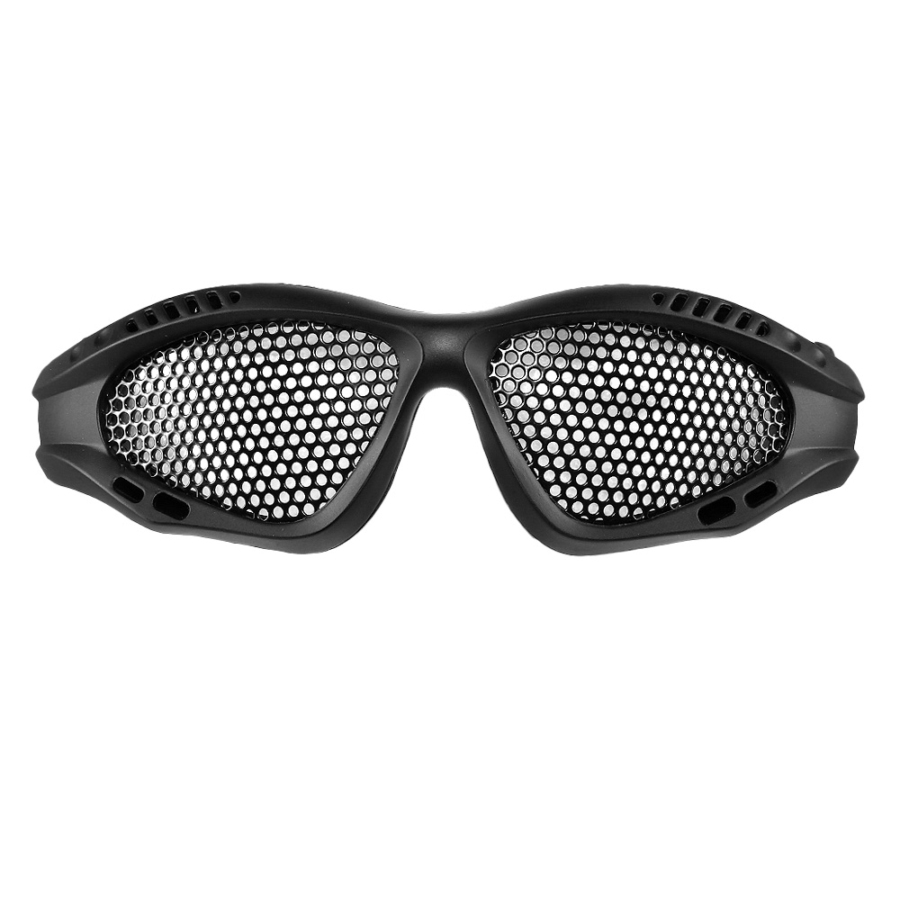 Nuprol Brille Shades Mesh Eye Protection Airsoft Gitterbrille schwarz Bild 1
