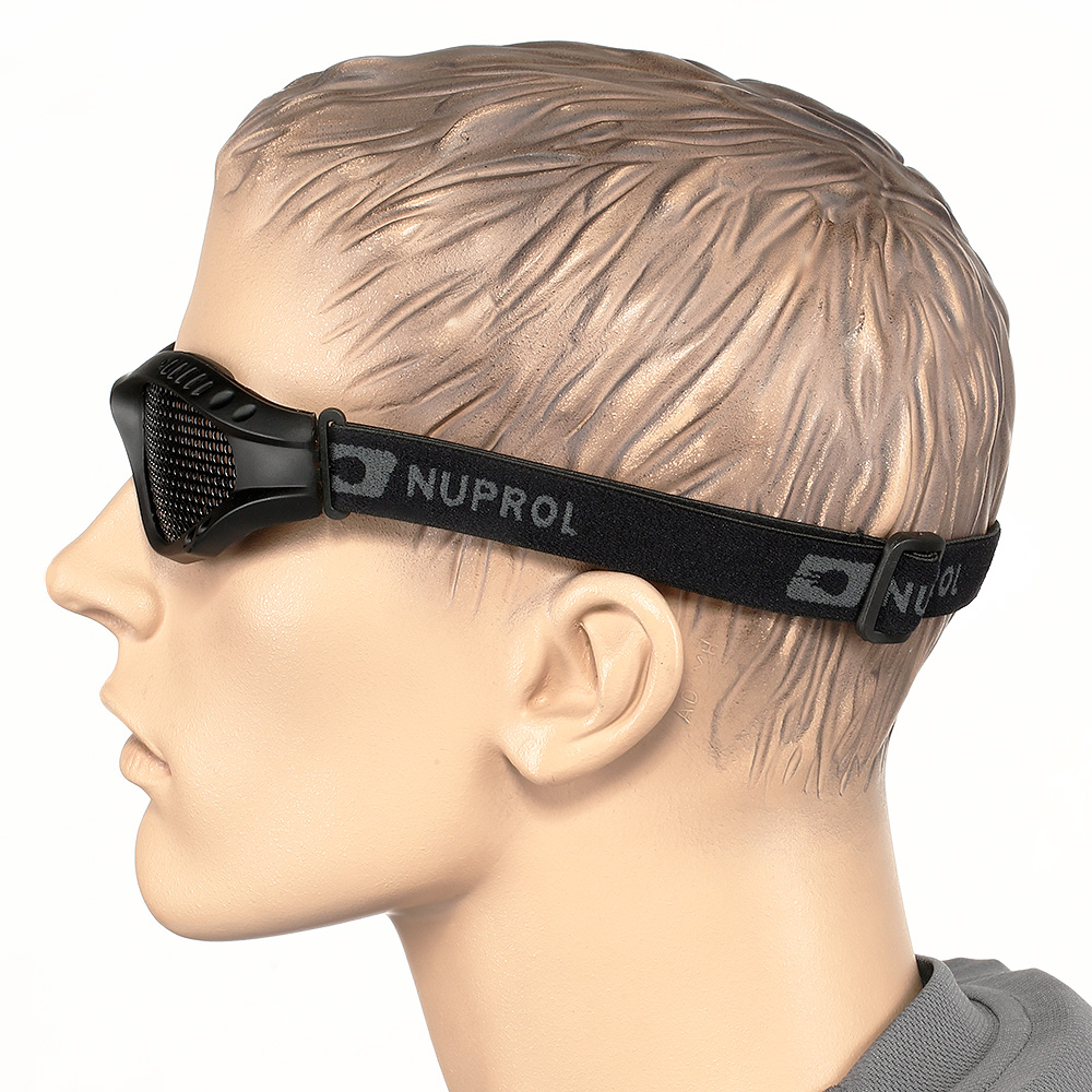 Nuprol Brille Shades Mesh Eye Protection Airsoft Gitterbrille schwarz Bild 5