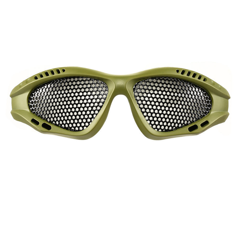 Nuprol Brille Shades Mesh Eye Protection Airsoft Gitterbrille oliv Bild 1