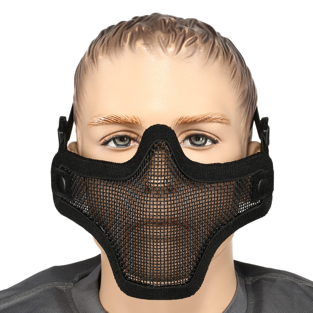 Nuprol Mesh Mask V1 Gittermaske Lower Face Shield schwarz Bild 1