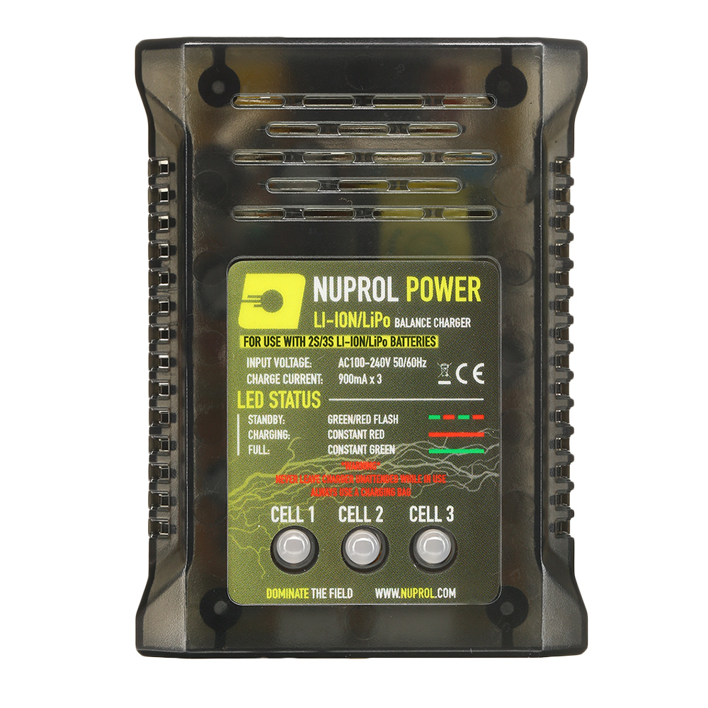 Nuprol LiIon / LiPo Balance Charger Ladegert f. LiIon / LiPo 2-3 / 0,9A 10W 230V NPC-08 Bild 3