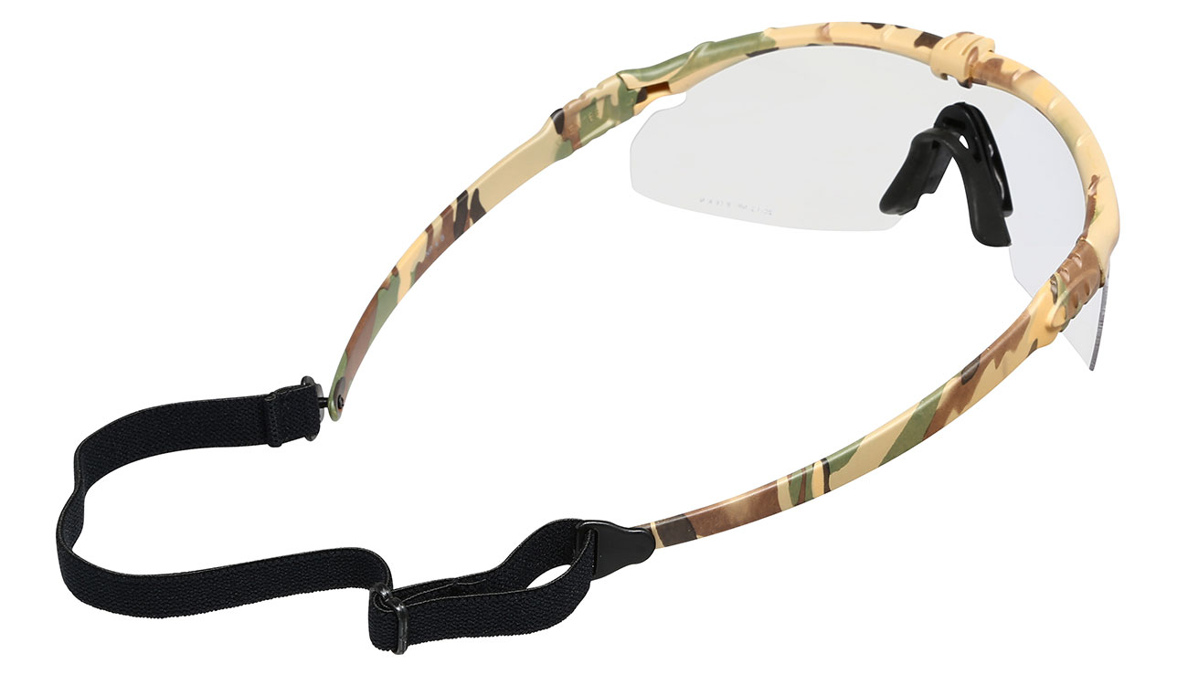 Nuprol Battle Pro Protective Airsoft Schutzbrille camo / klar Bild 2