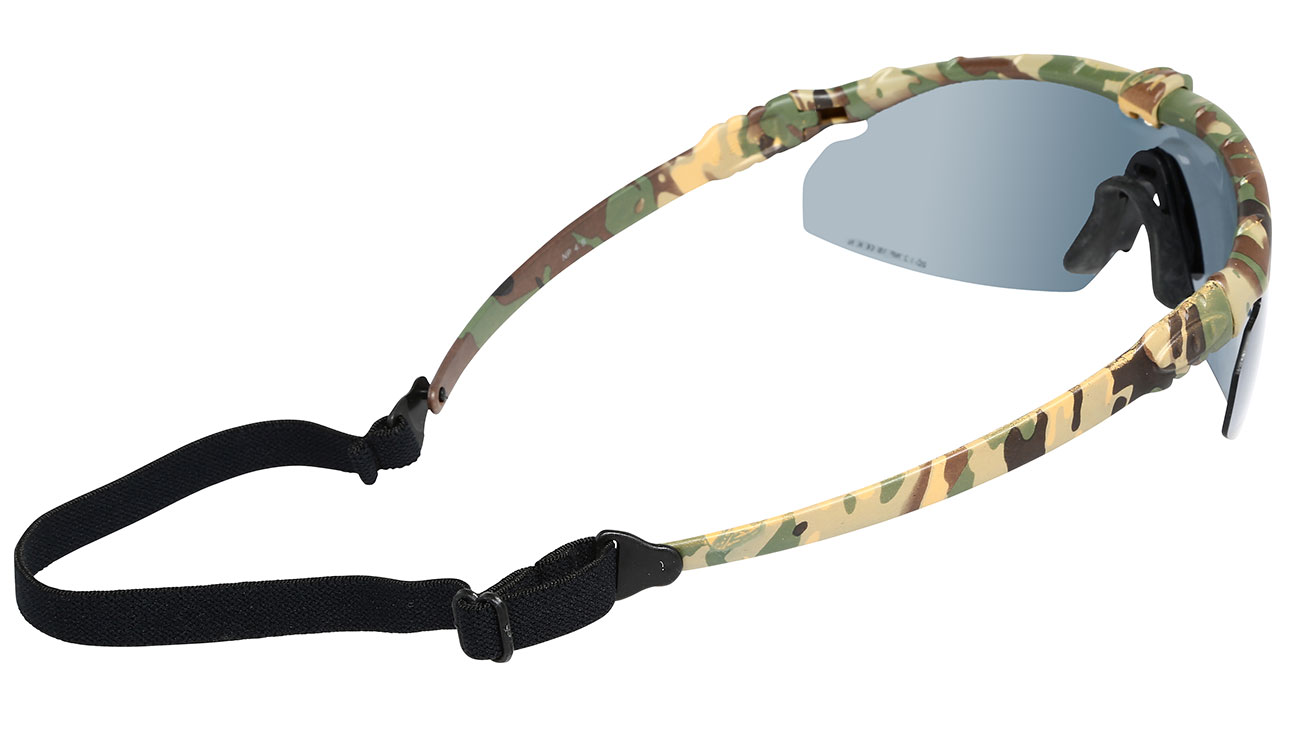 Nuprol Battle Pro Protective Airsoft Schutzbrille camo / rauch Bild 2