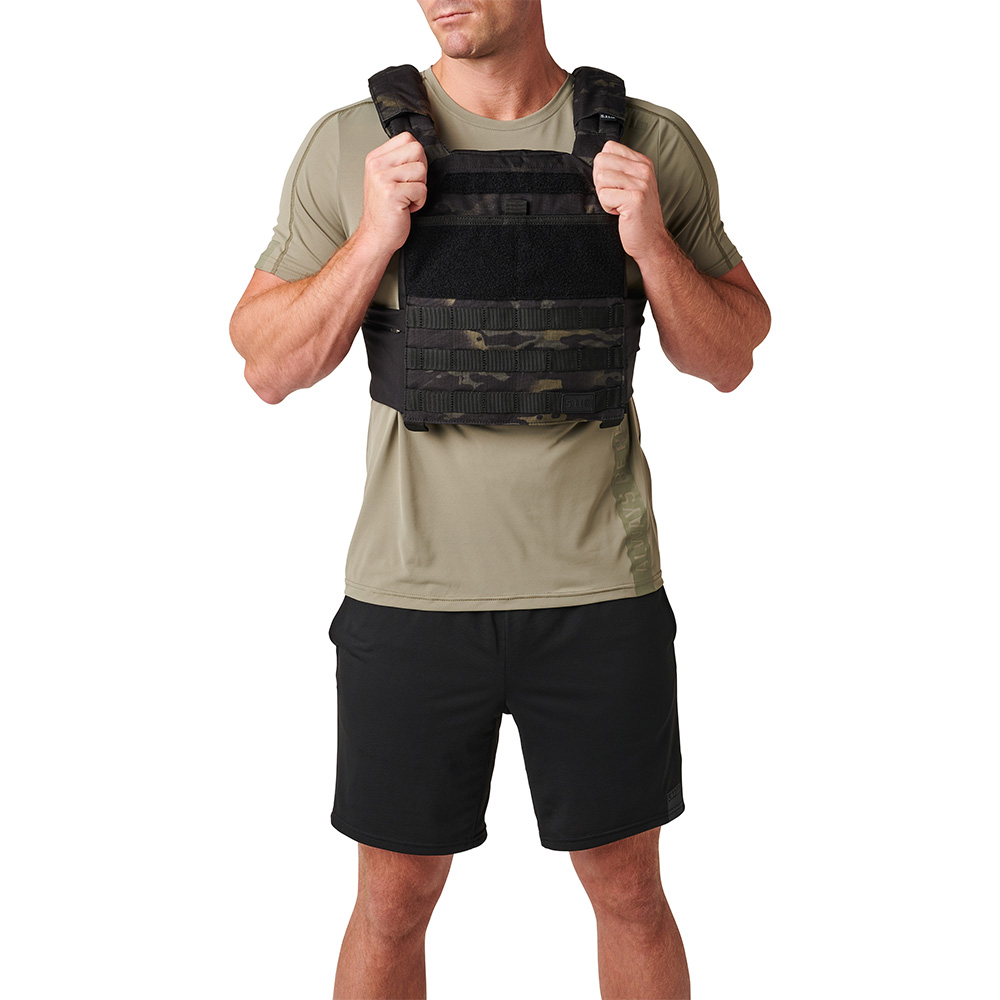 5.11 Trainingsweste TacTec Trainer Weight Vest multicam black Bild 4