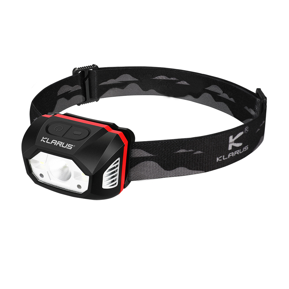 Klarus LED-Stirnlampe HM1 mit Sensor 440 Lumen schwarz