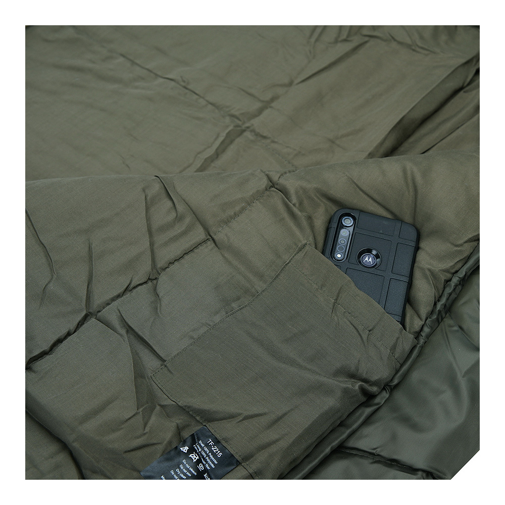 TF-2215 Outdoor Mumienschlafsack oliv Bild 1