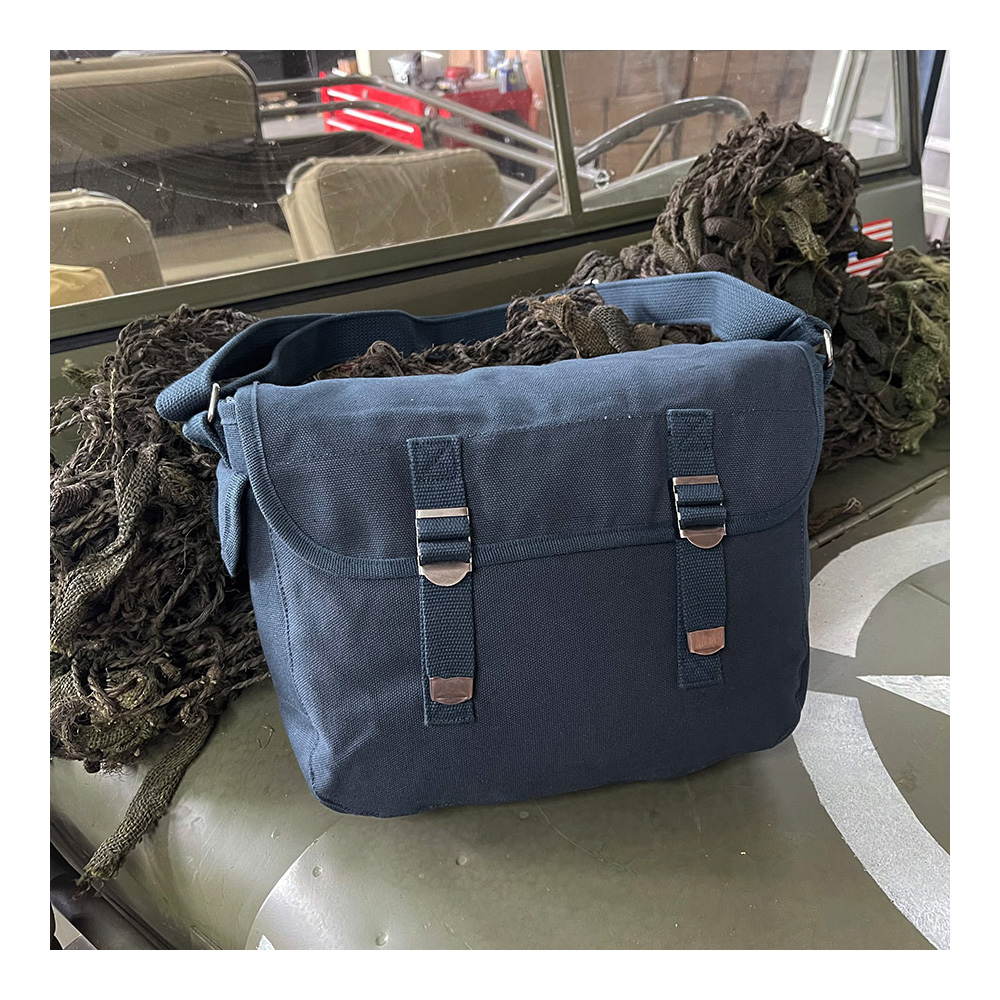 Fostex Leinentasche US-Style blau Bild 1