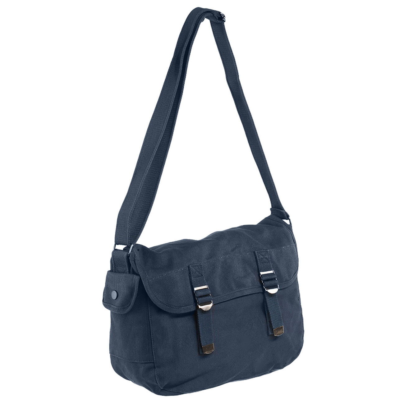 Fostex Leinentasche US-Style blau