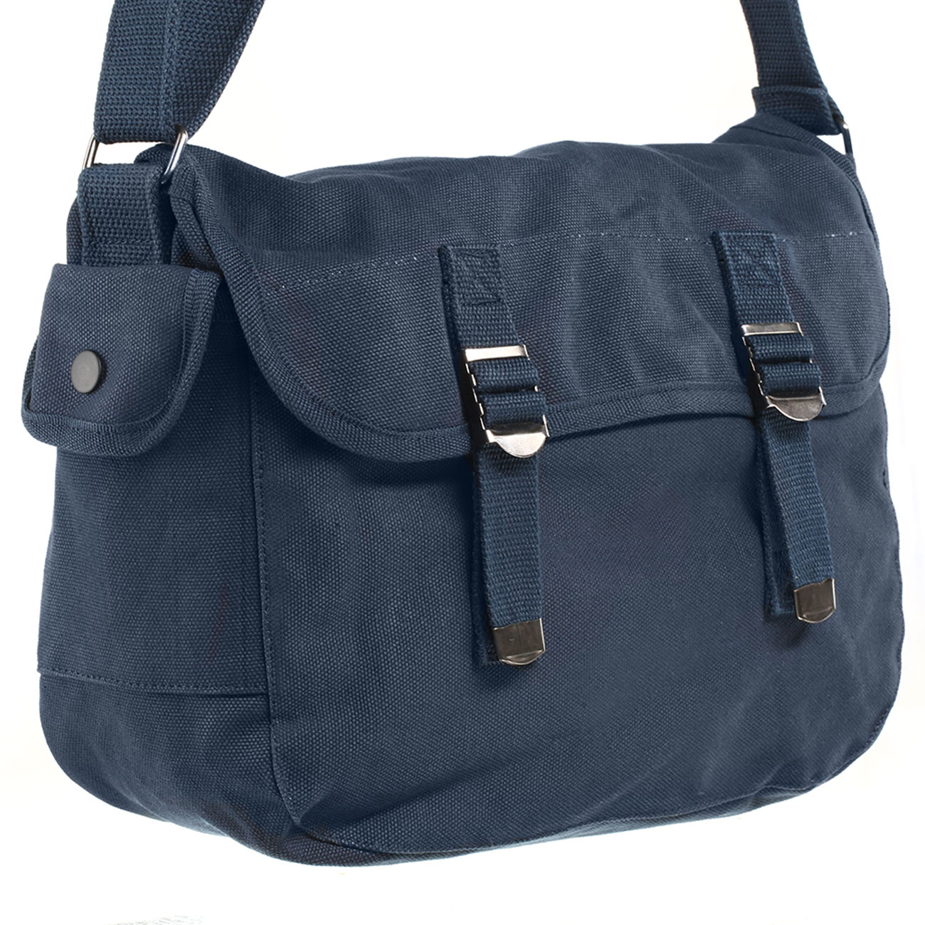 Fostex Leinentasche US-Style blau Bild 2