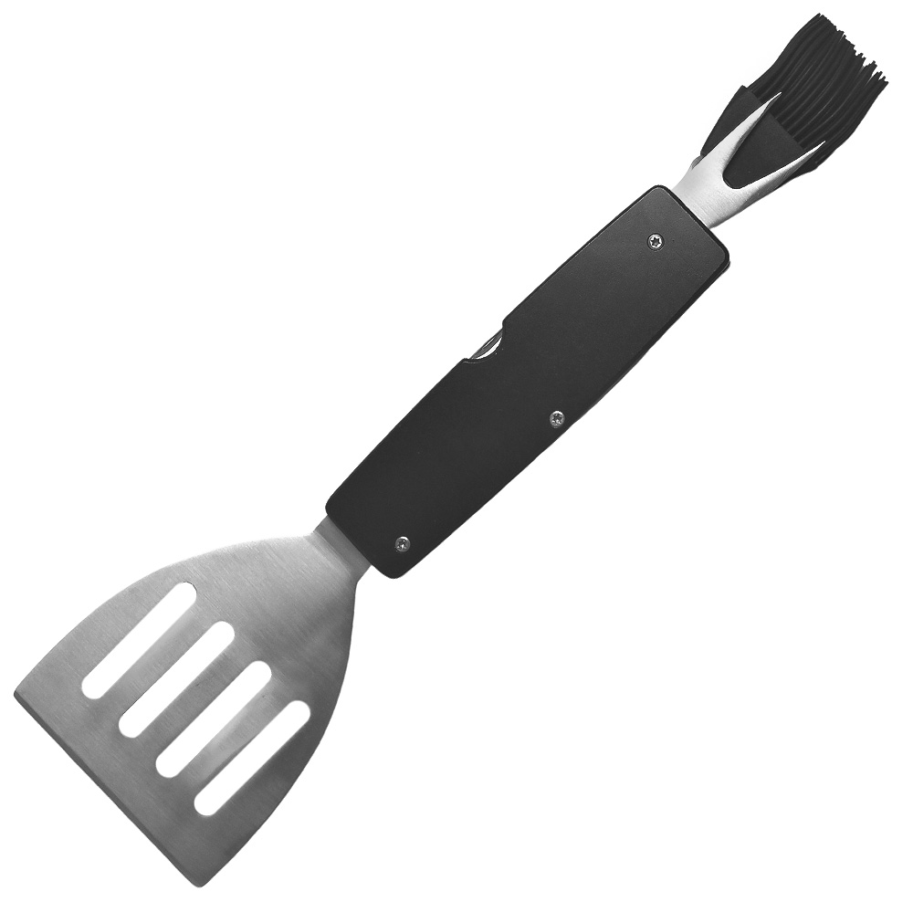 MetMaxx Grillset BBQ Multi 4 in 1 schwarz/silber Bild 1