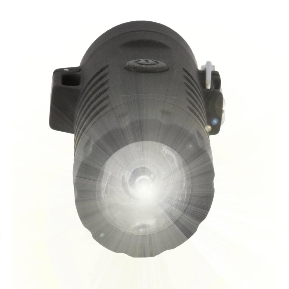 MetMaxx Feuerzeug mit LED-Lampe Future Outdoor Fire Lichtbogen inkl. USB-Ladekabel schwarz Bild 1