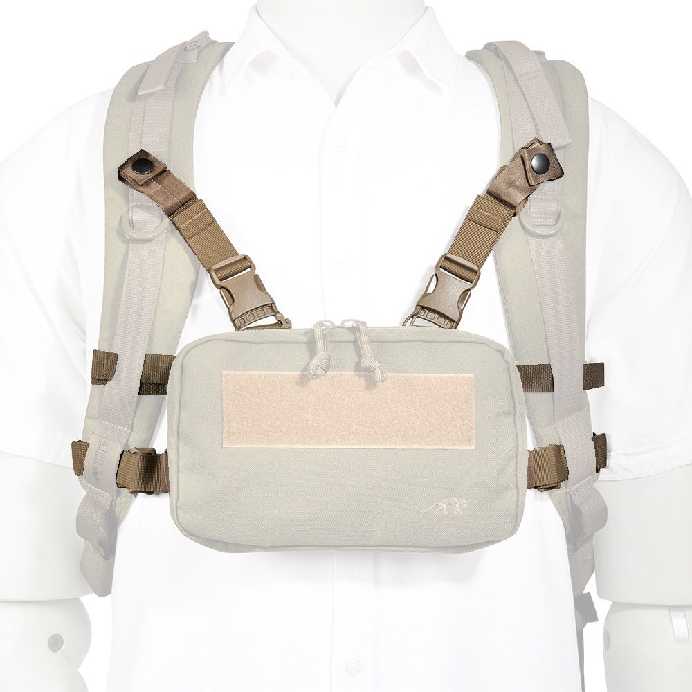 Tasmanian Tiger Rucksack Adapter fr Zubehrtaschen Pouch Harness Adapter coyote braun 8-teilig Bild 1