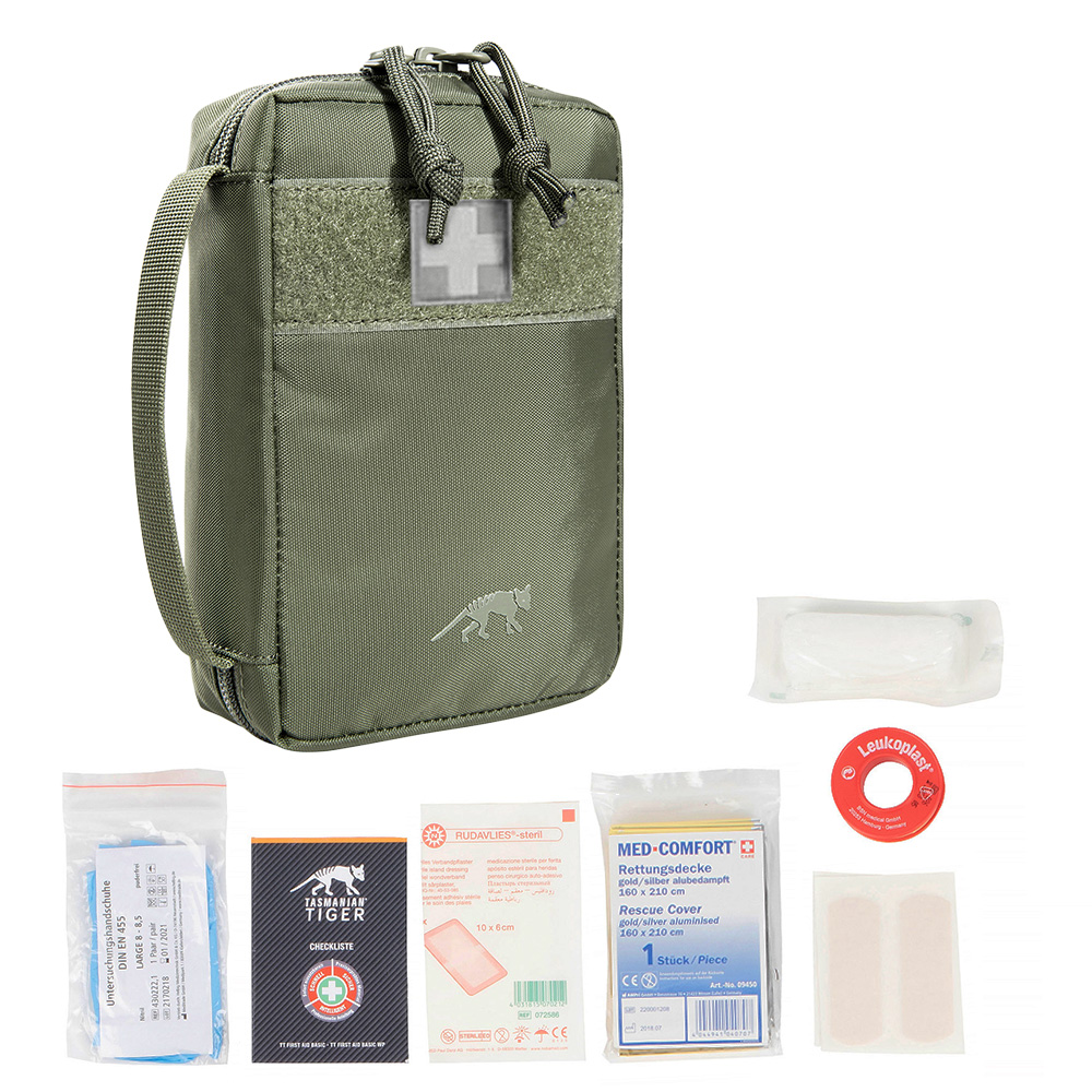 Tasmanian Tiger Erste Hilfe Set First Aid Basic 12 tlg. oliv