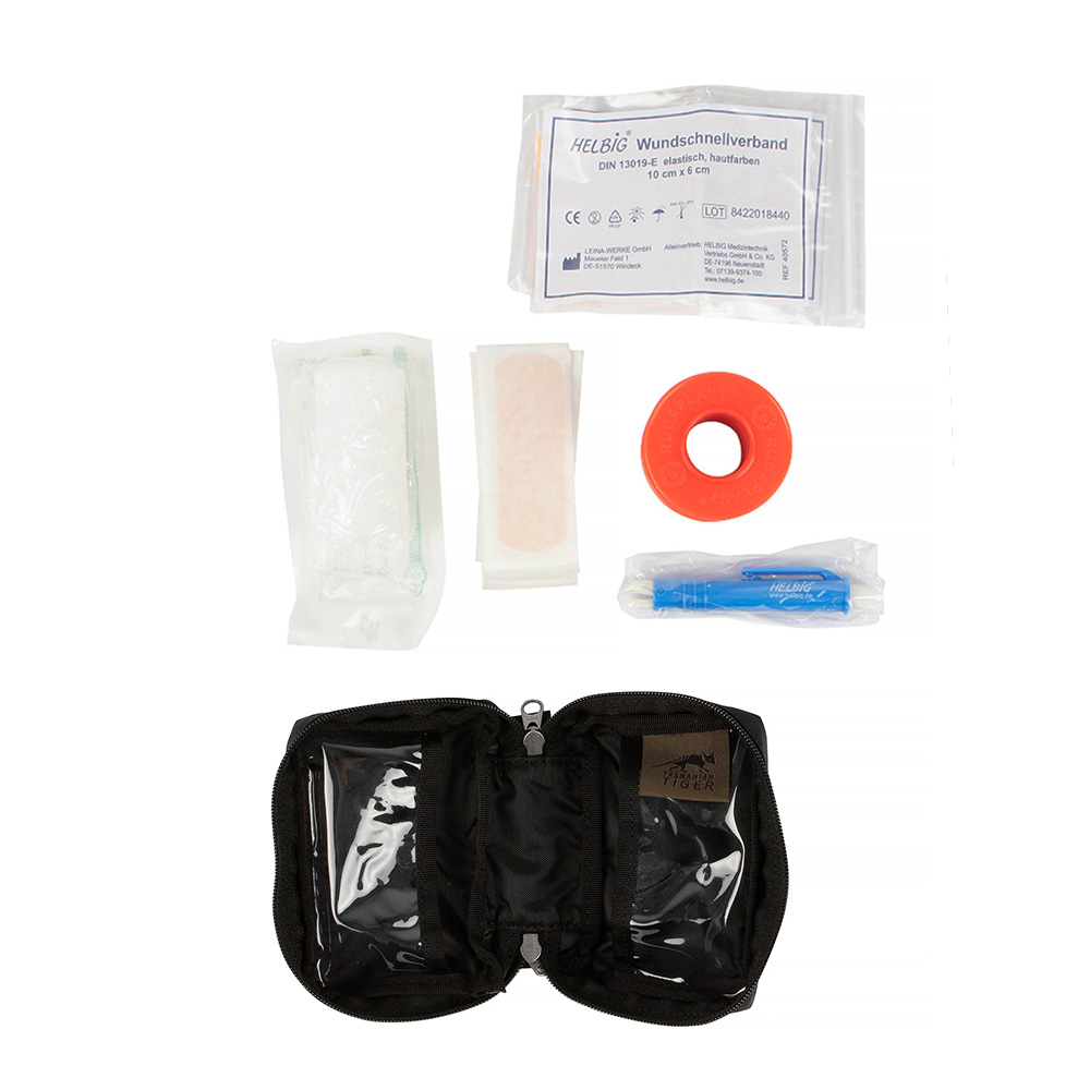 Tasmanian Tiger Erste Hilfe Set First Aid Mini 10 tlg. schwarz Bild 5