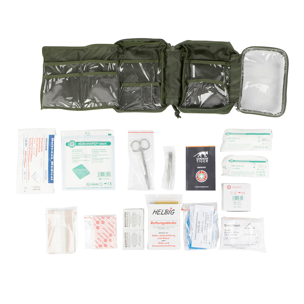 Tasmanian Tiger Erste Hilfe Set First Aid Complete MKII 26 tlg. oliv Bild 5