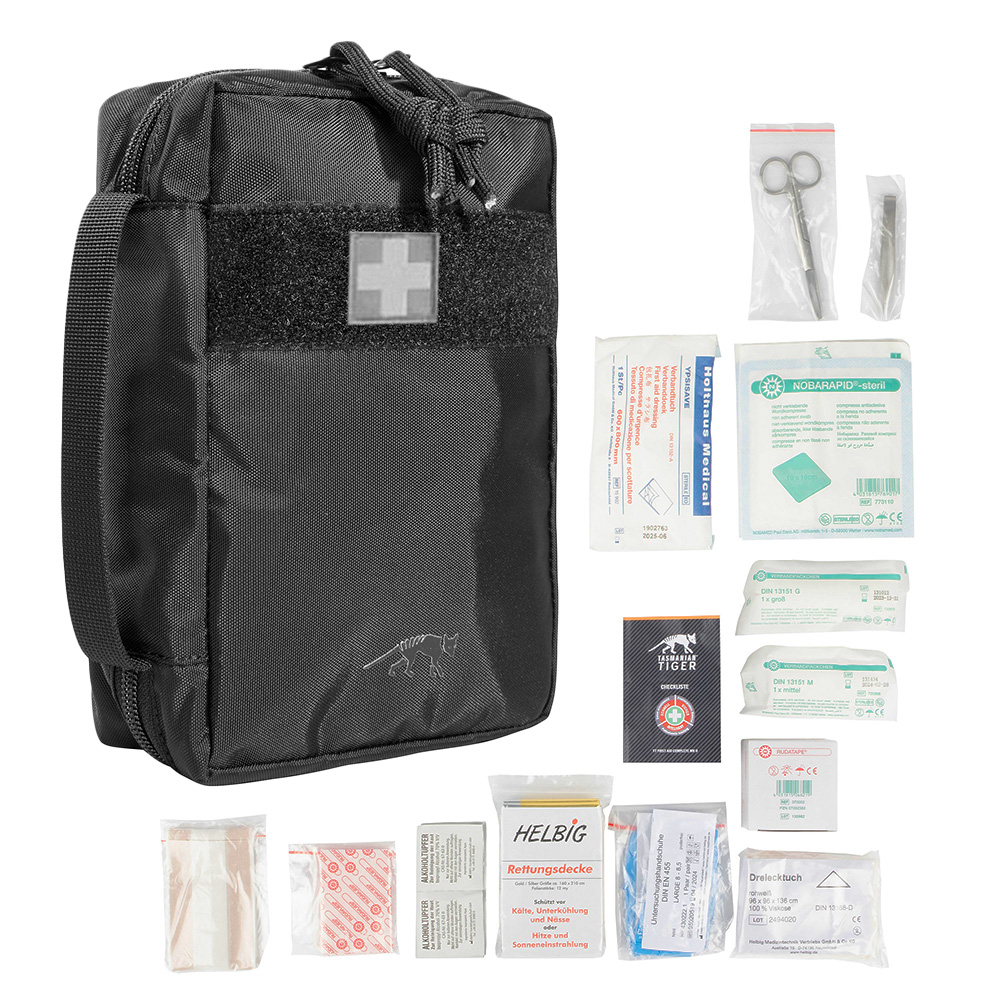 Tasmanian Tiger Erste Hilfe Set First Aid Complete MKII 26 tlg. schwarz