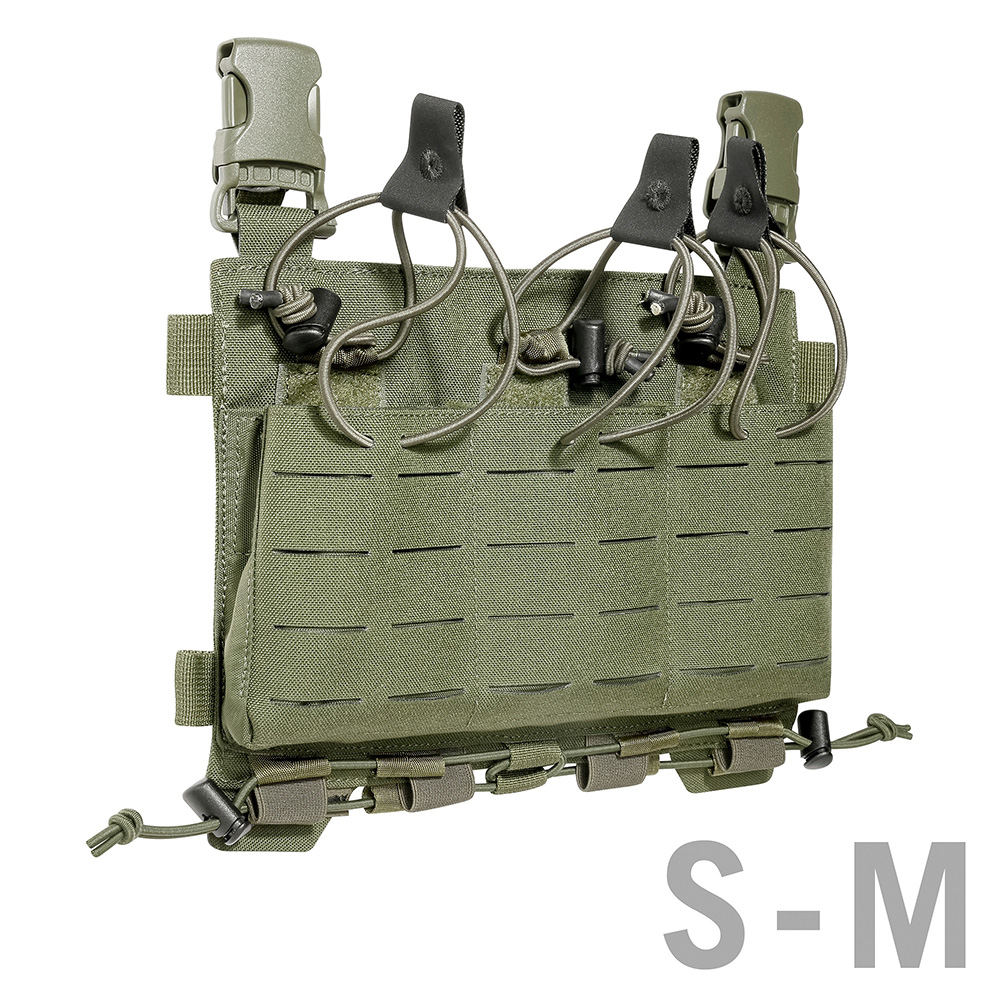 Tasmanian Tiger Frontpanel mit drei Magazintaschen fr TT Plate Carrier oliv Gr. S-M