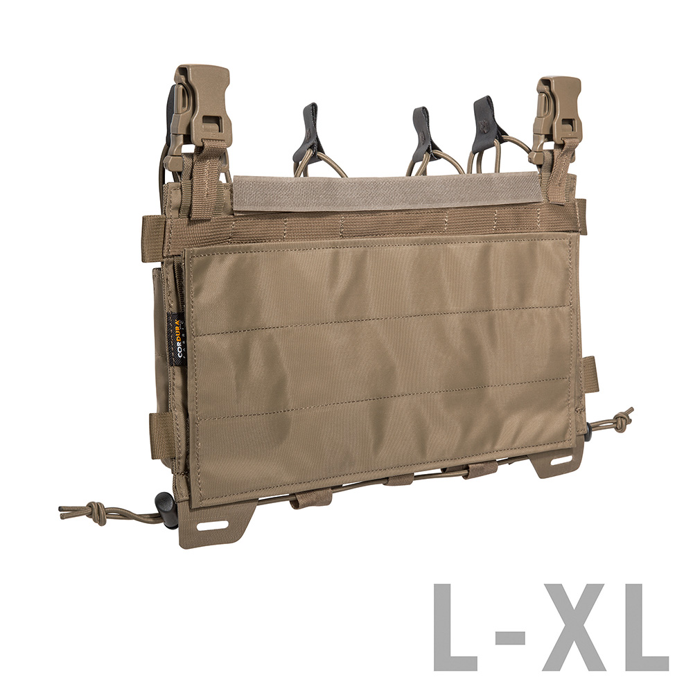 Tasmanian Tiger Frontpanel mit vier Magazintaschen fr TT Plate Carrier coyote braun Gr. L-XL Bild 2