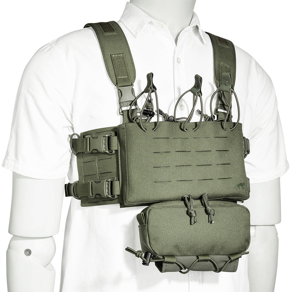 Tasmanian Tiger Chest Rig Small Combi Rig mit Magazinmodul oliv