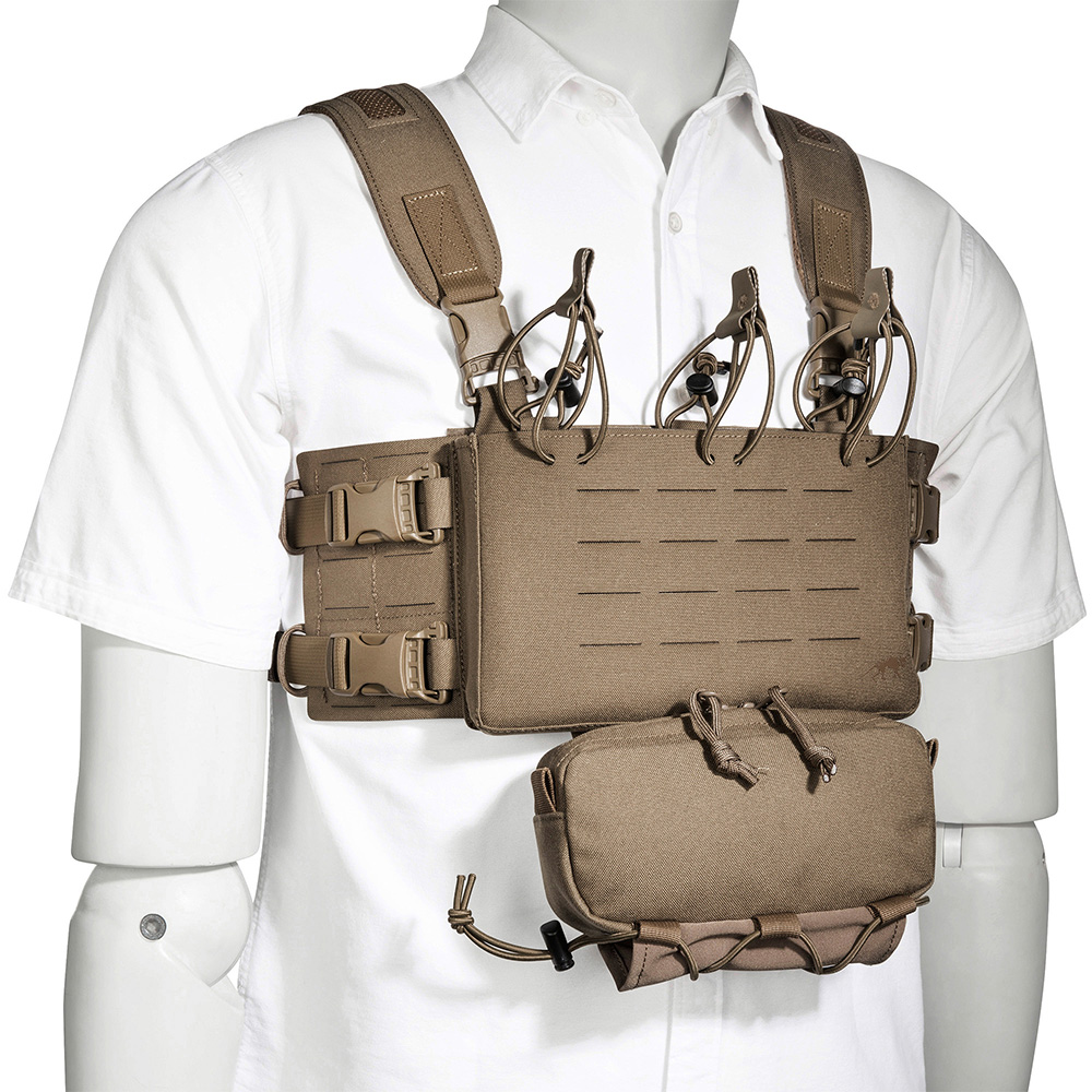 Tasmanian Tiger Chest Rig Small Combi Rig mit Magazinmodul coyote braun