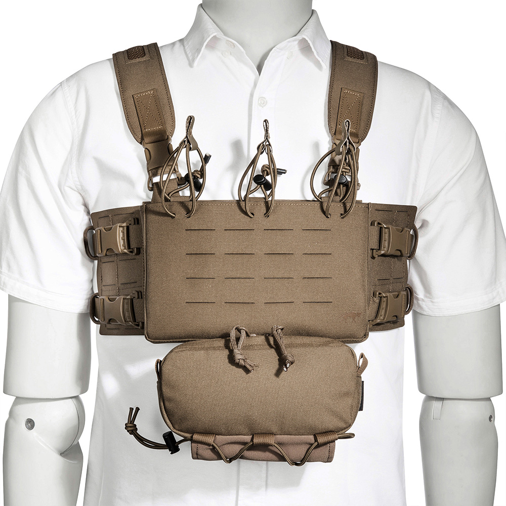 Tasmanian Tiger Chest Rig Small Combi Rig mit Magazinmodul coyote braun Bild 1