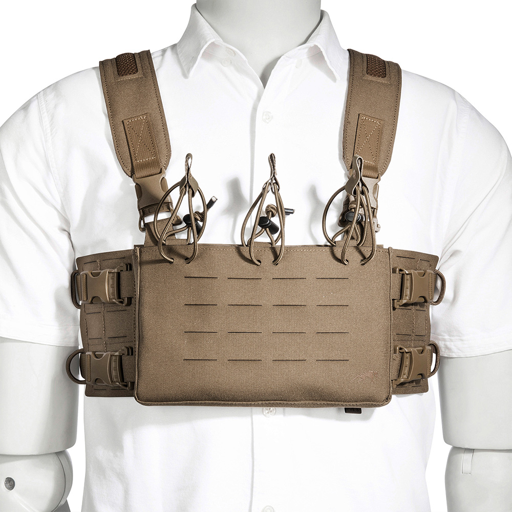 Tasmanian Tiger Chest Rig Small Combi Rig mit Magazinmodul coyote braun Bild 5