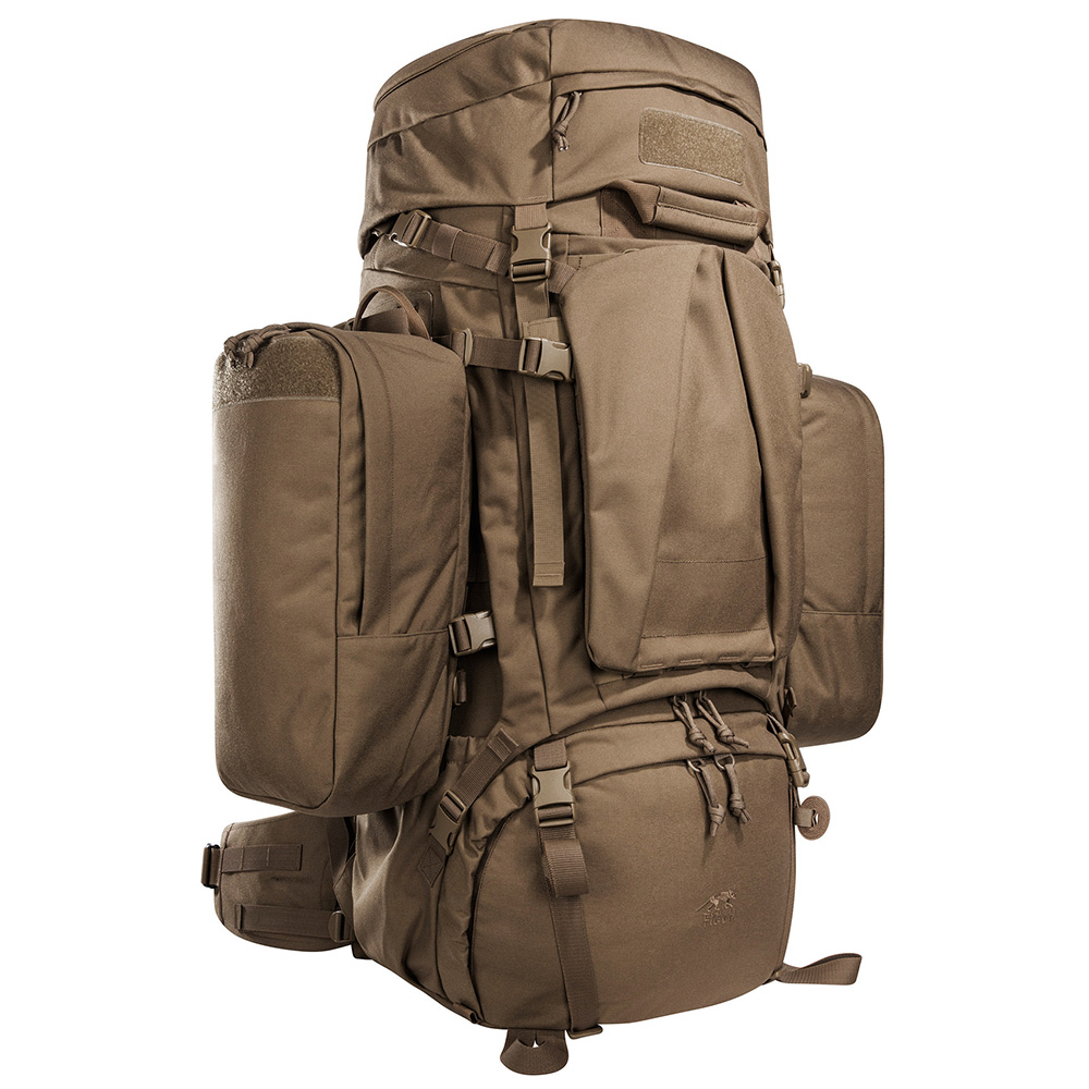 Tasmanian Tiger Rucksack MIL OPS 80 + 24 Liter coyote braun