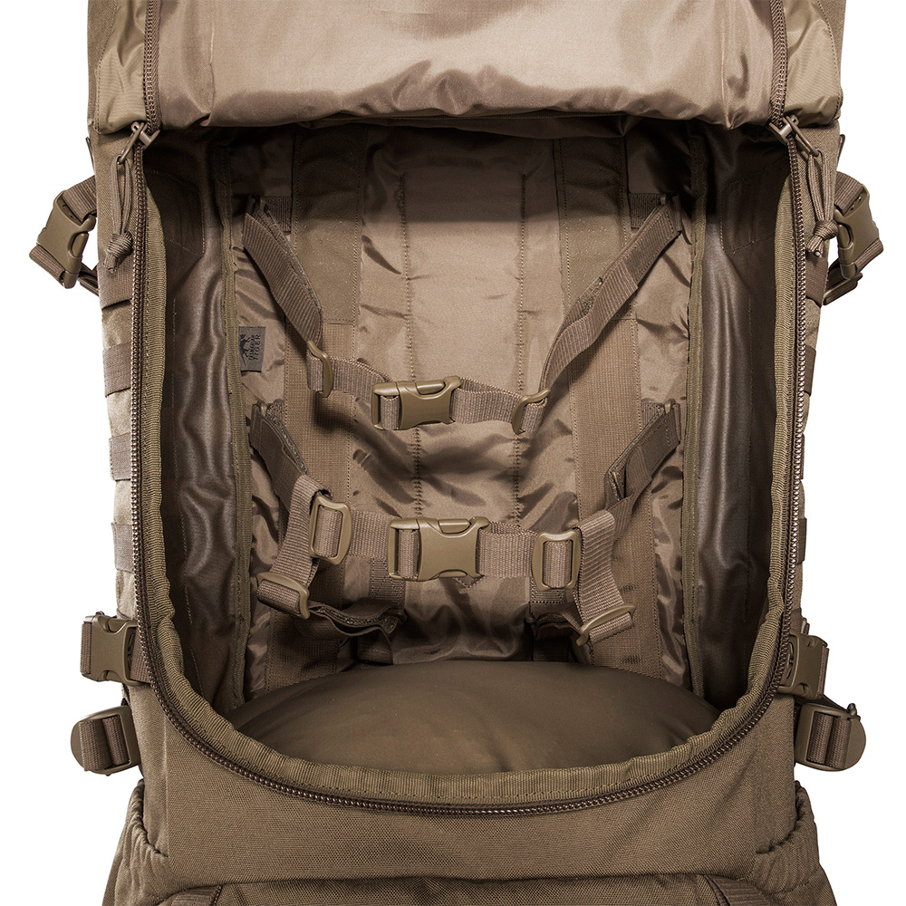 Tasmanian Tiger Rucksack MIL OPS 80 + 24 Liter coyote braun Bild 1