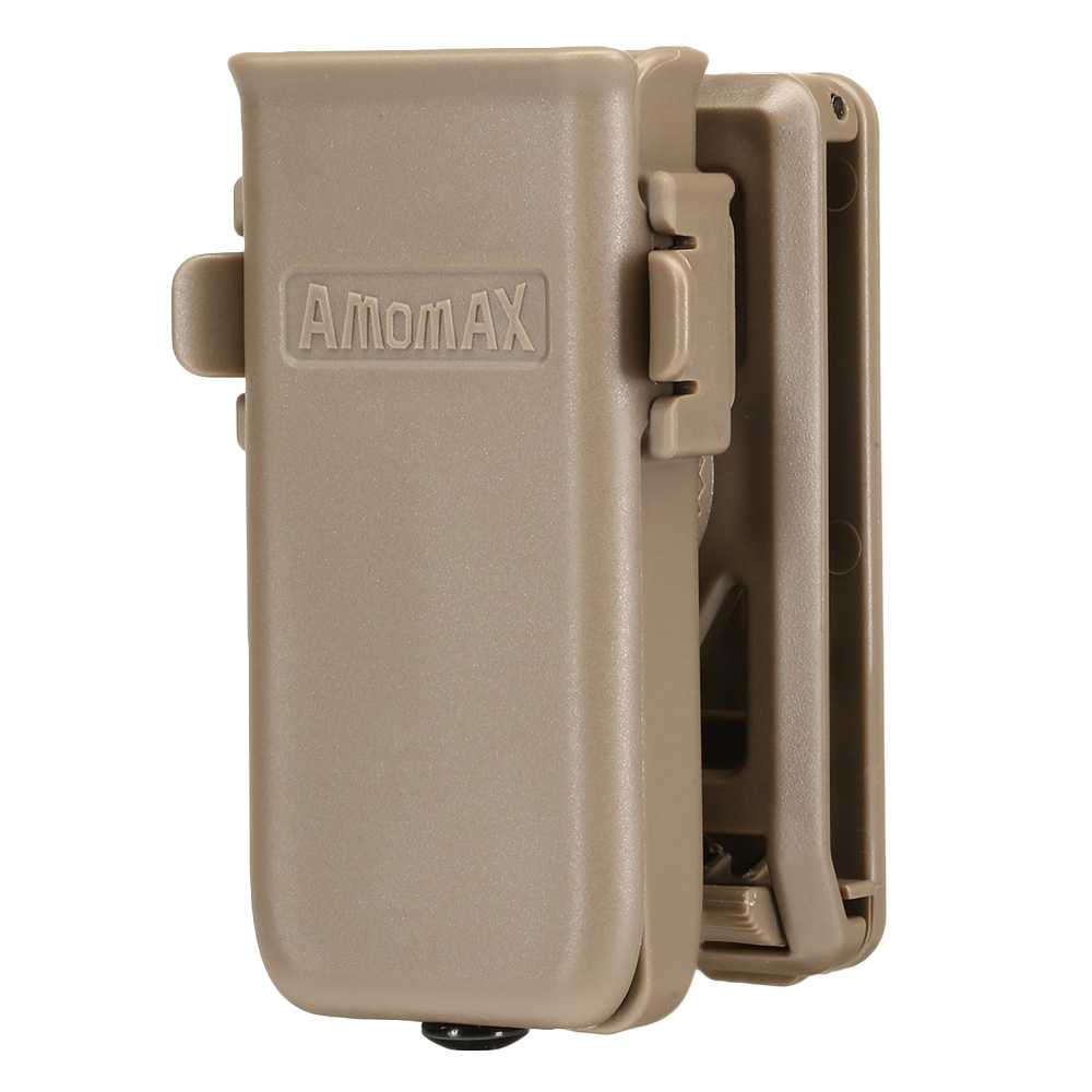 Amomax Tactical Single-Magazinholster Polymer Paddle f. Single- / Double-Stack Magazine Flat Dark Earth Bild 7