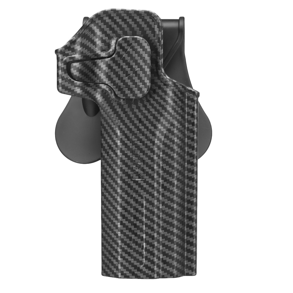 Amomax Tactical Holster Polymer Paddle fr Desert Eagle Pistolen Rechts Carbon-Design