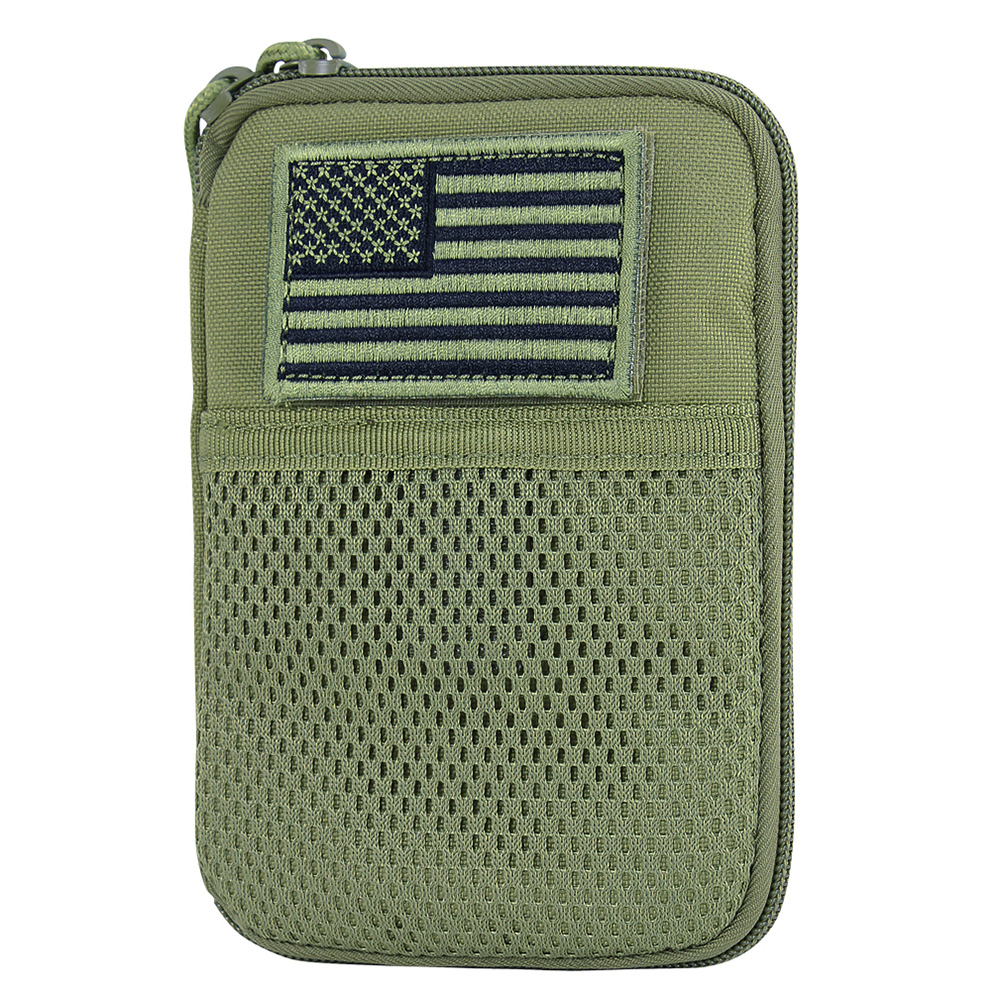 Condor Mehrzwecktasche EDC Pocket Pouch oliv 12 x 16 x 3 cm inkl. USA Patch